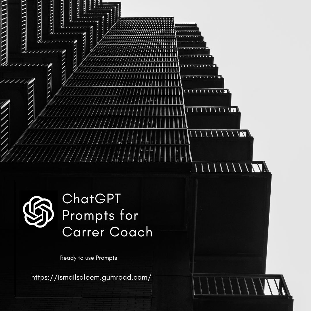 OpenAI ChatGPT Prompts for Career Coach