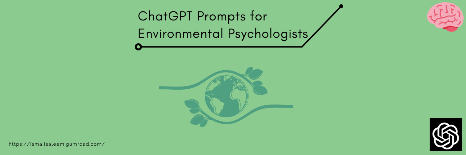 DeepSeek Prompts for Environmental Psychologists
