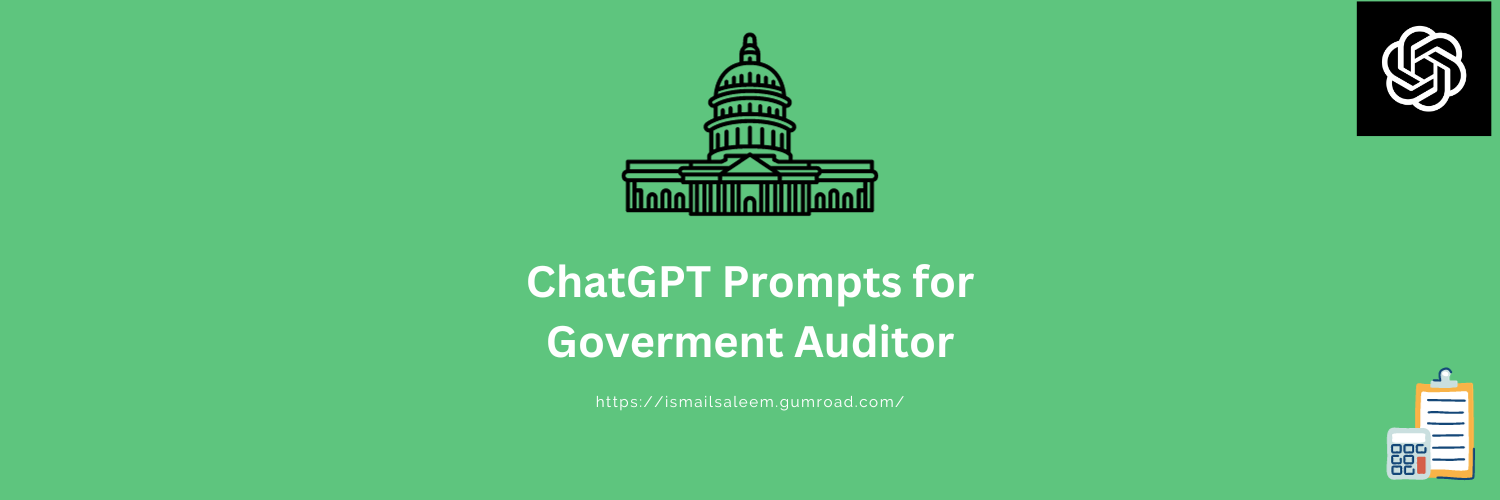 Anthropic Claude Prompts for Government Auditor