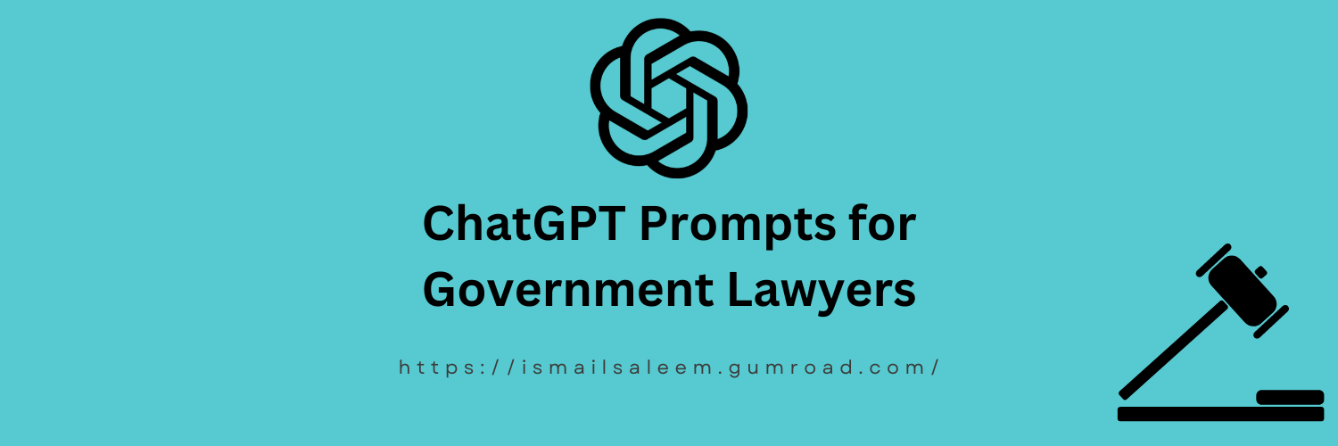 Anthropic Claude Prompts for Government Lawyers