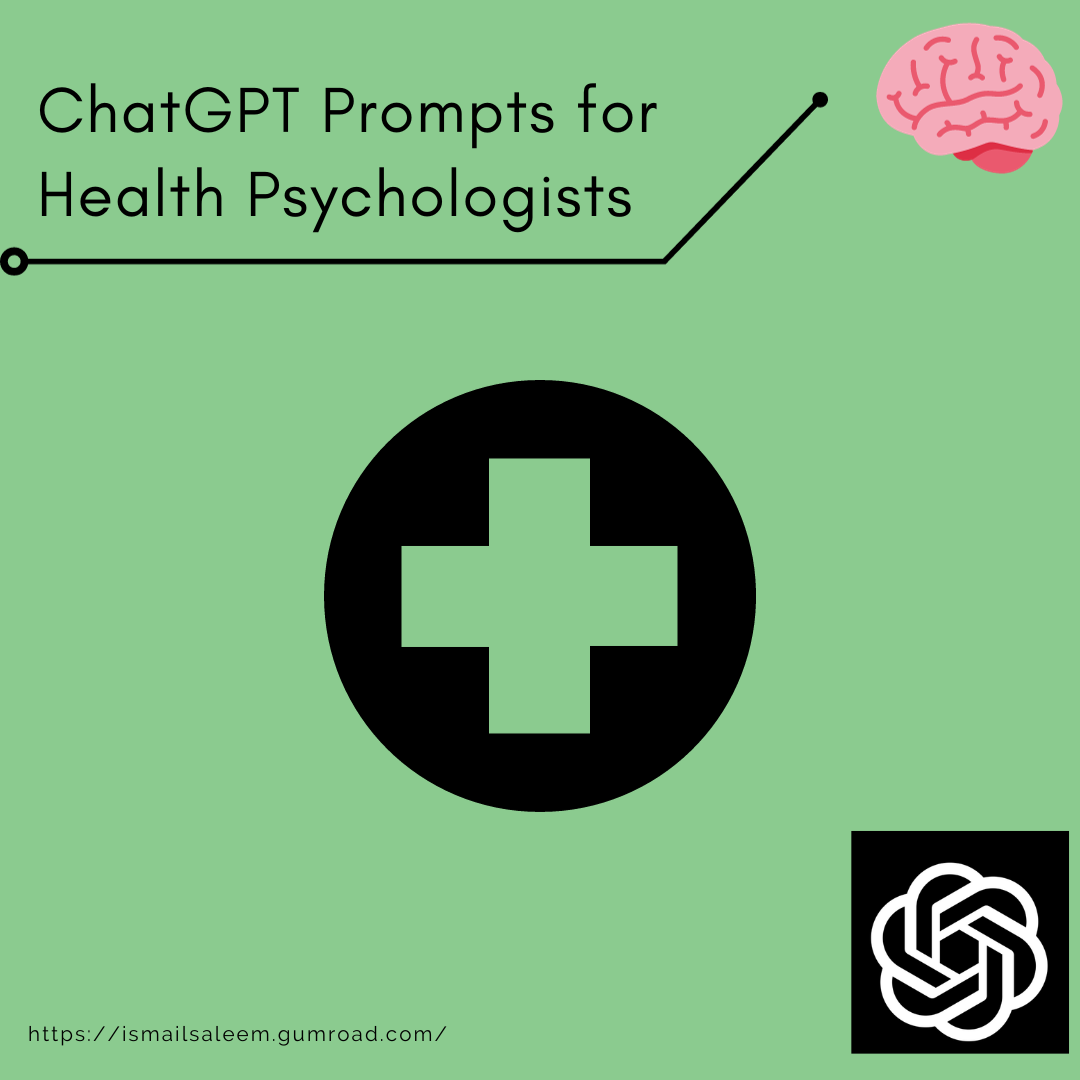ChatGPT Prompts for Health Psychologists