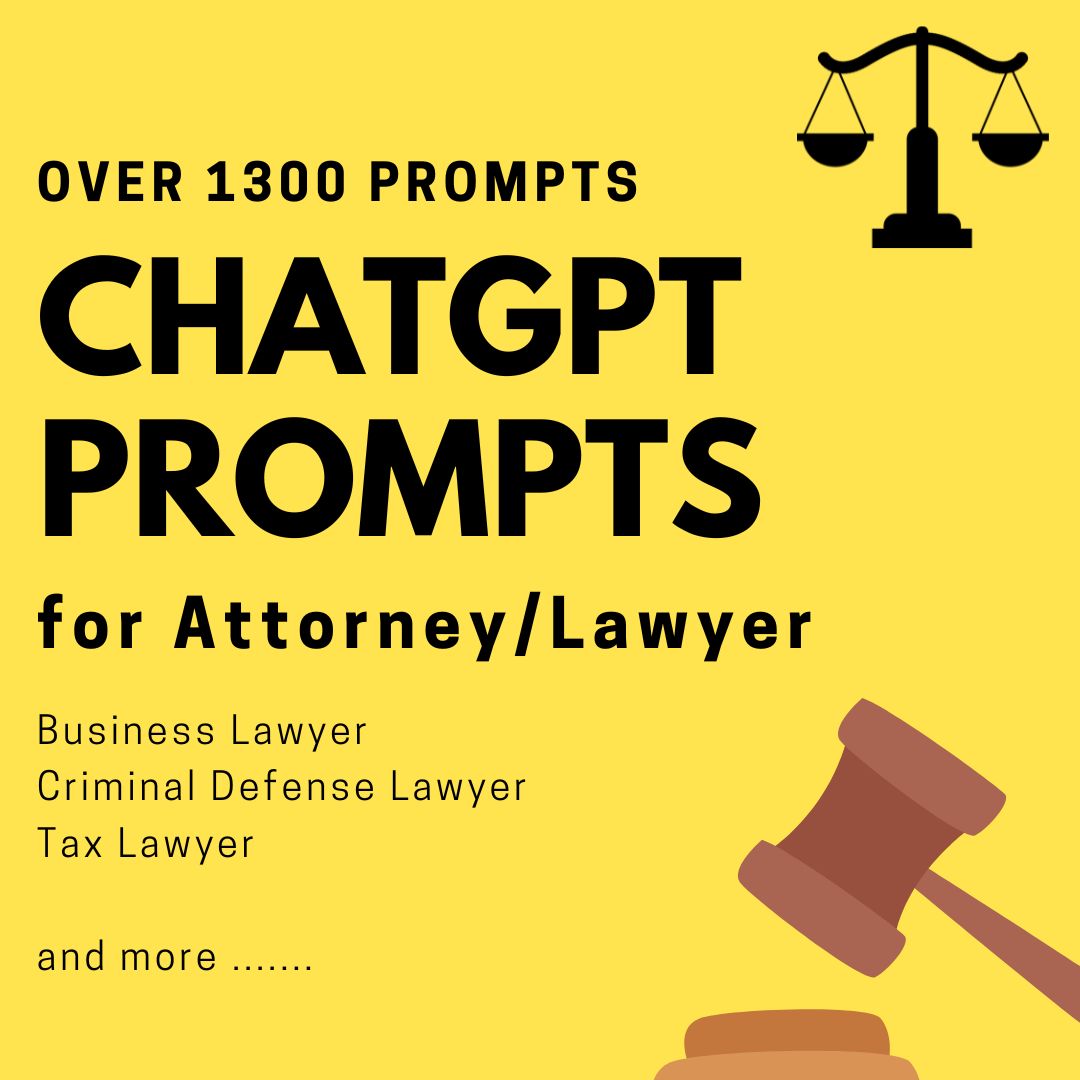 ChatGPT Prompts for Lawyers