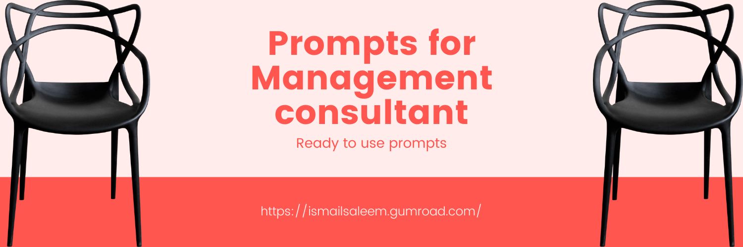 Anthropic Claude Prompts for Management Consultant