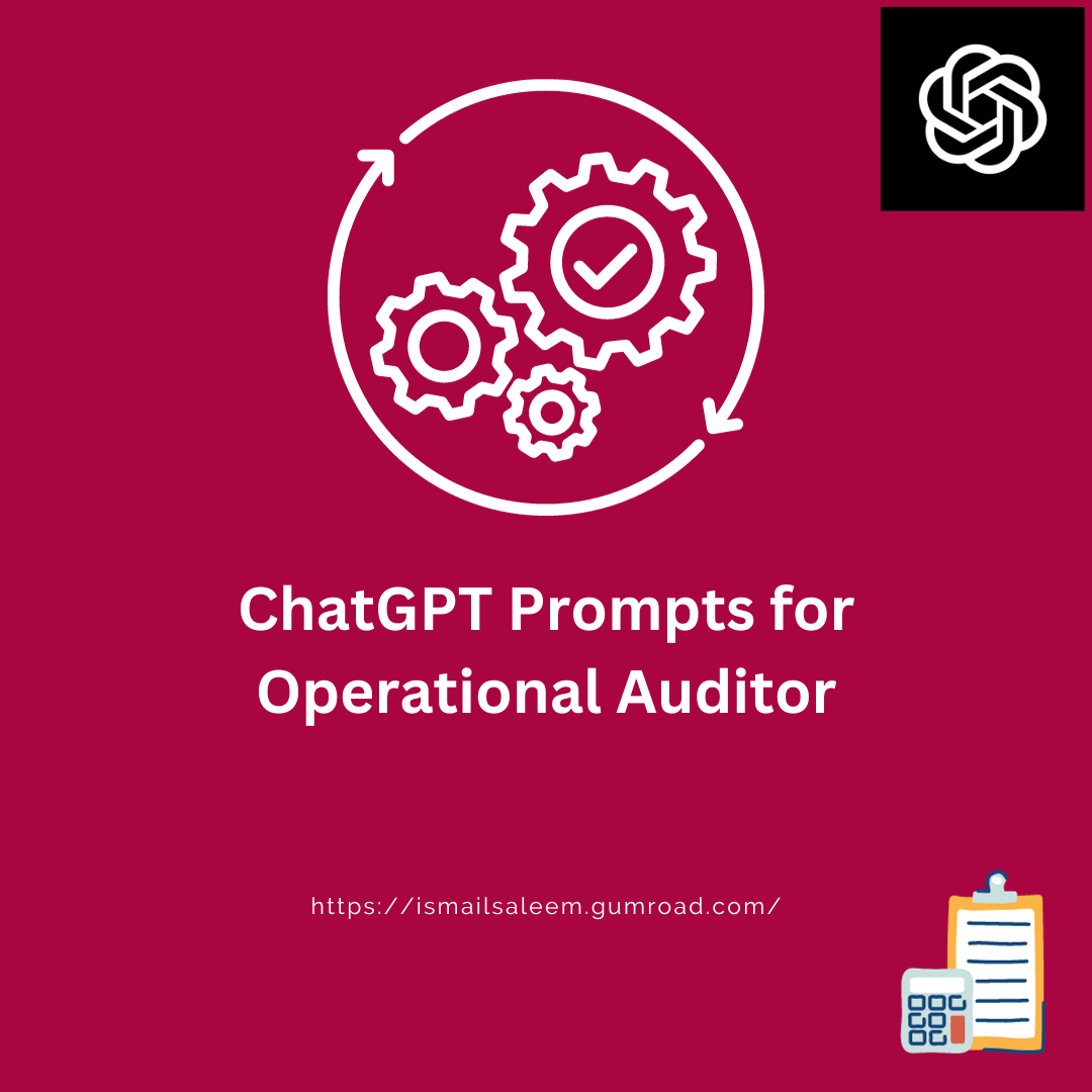 ChatGPT Prompts for Operational Auditor