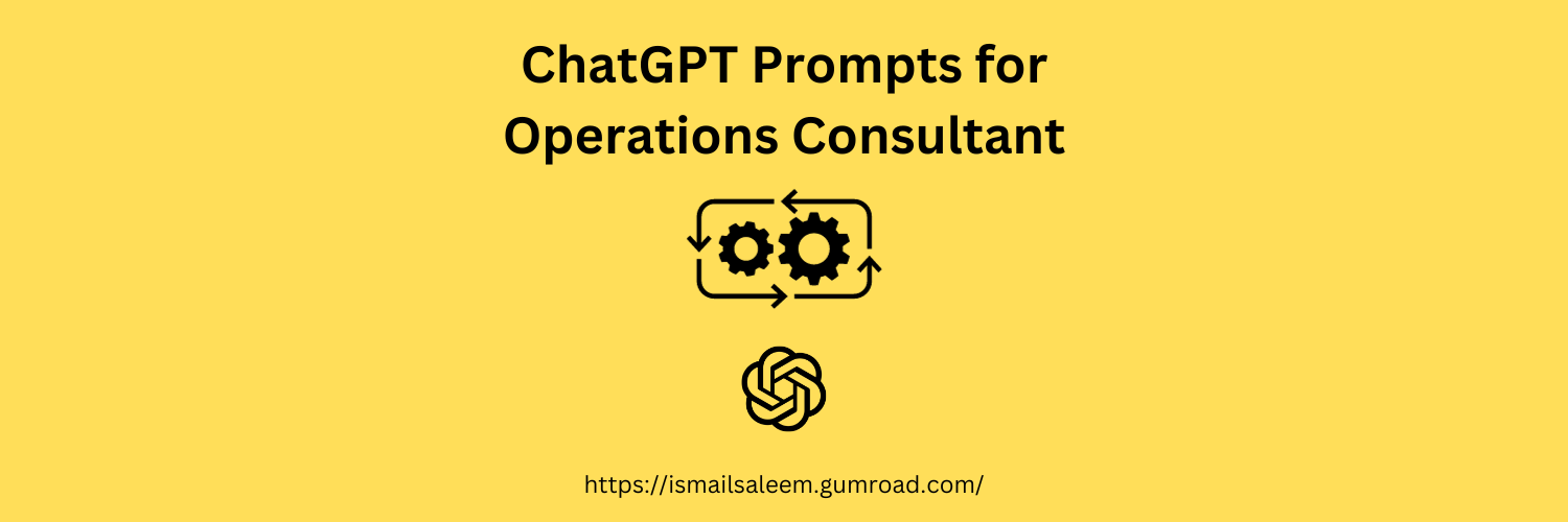 Anthropic Claude Prompts for Operations Consultant