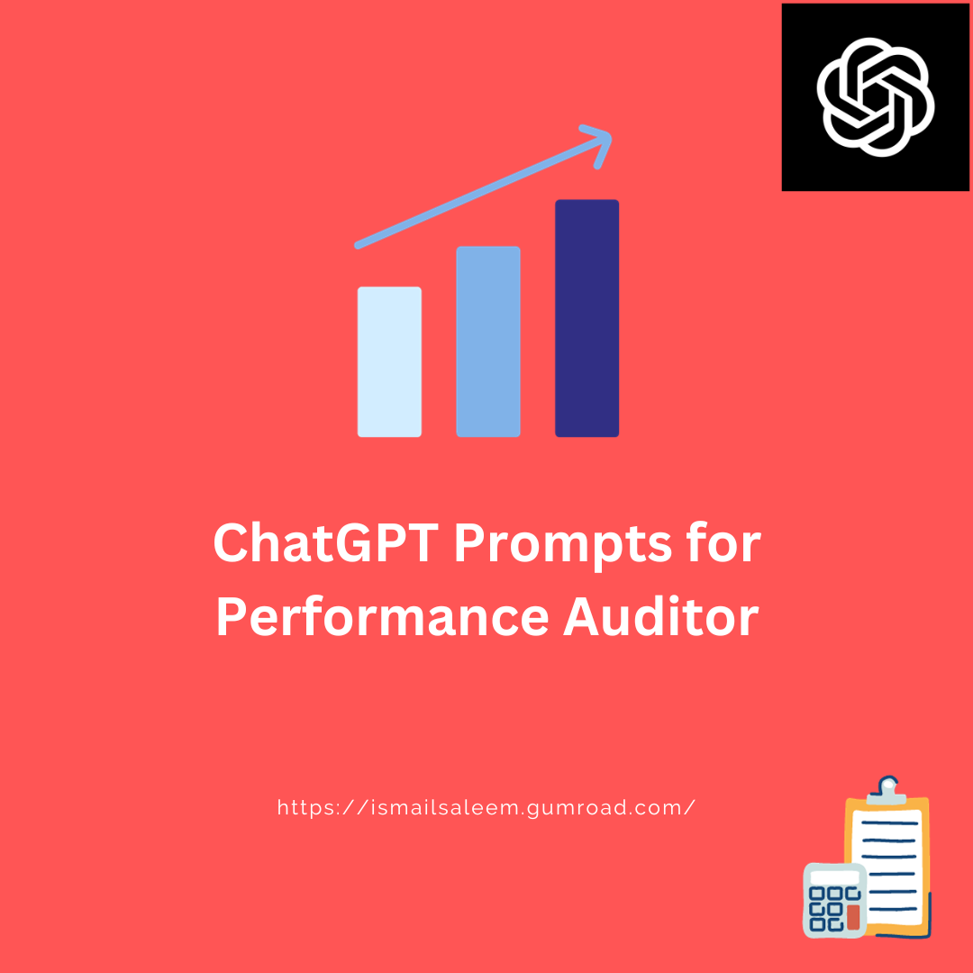 ChatGPT Prompts for Performance Auditor