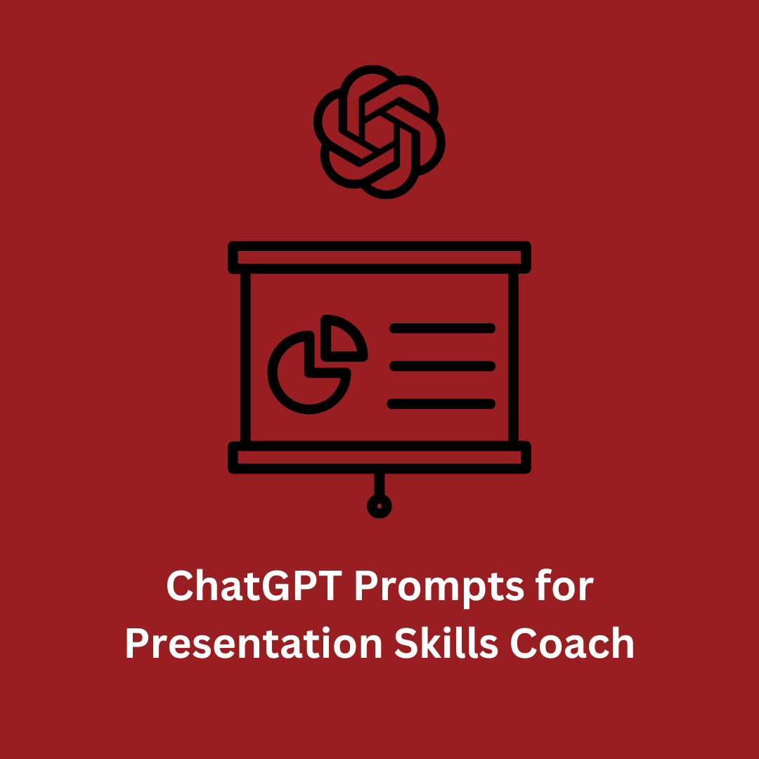 ChatGPT Prompts for Presentation Skills Coach