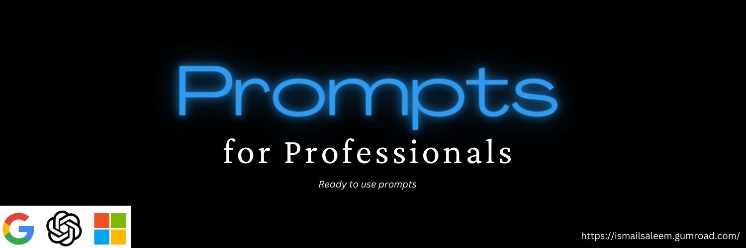 Prompts for Professionals Image