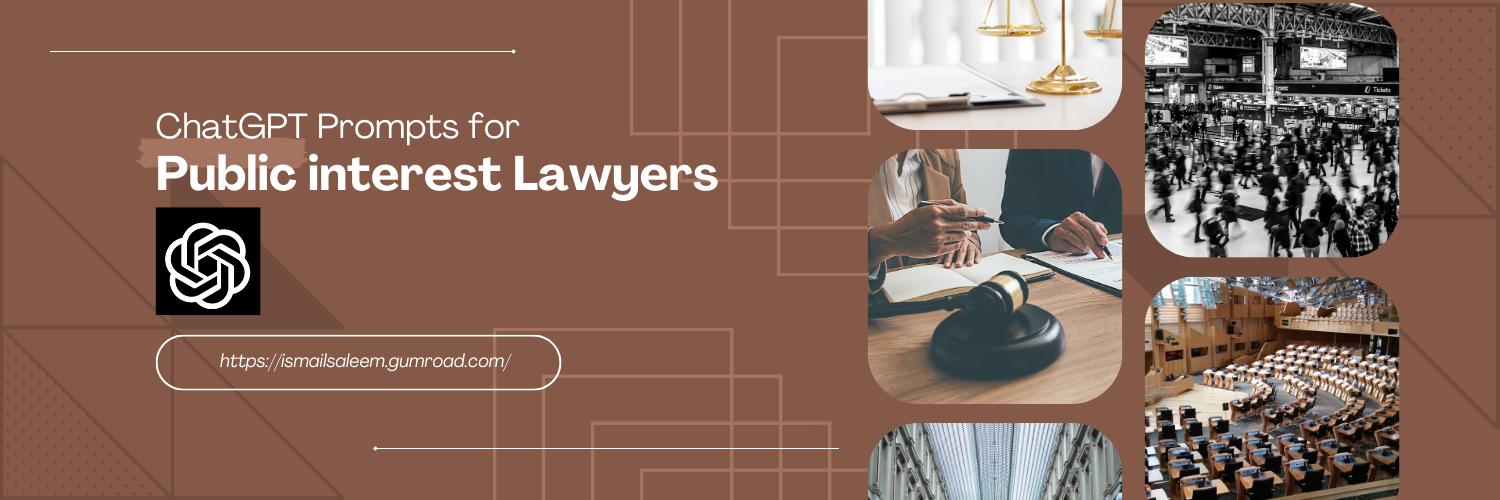 Anthropic Claude Prompts for Public Interest Lawyer