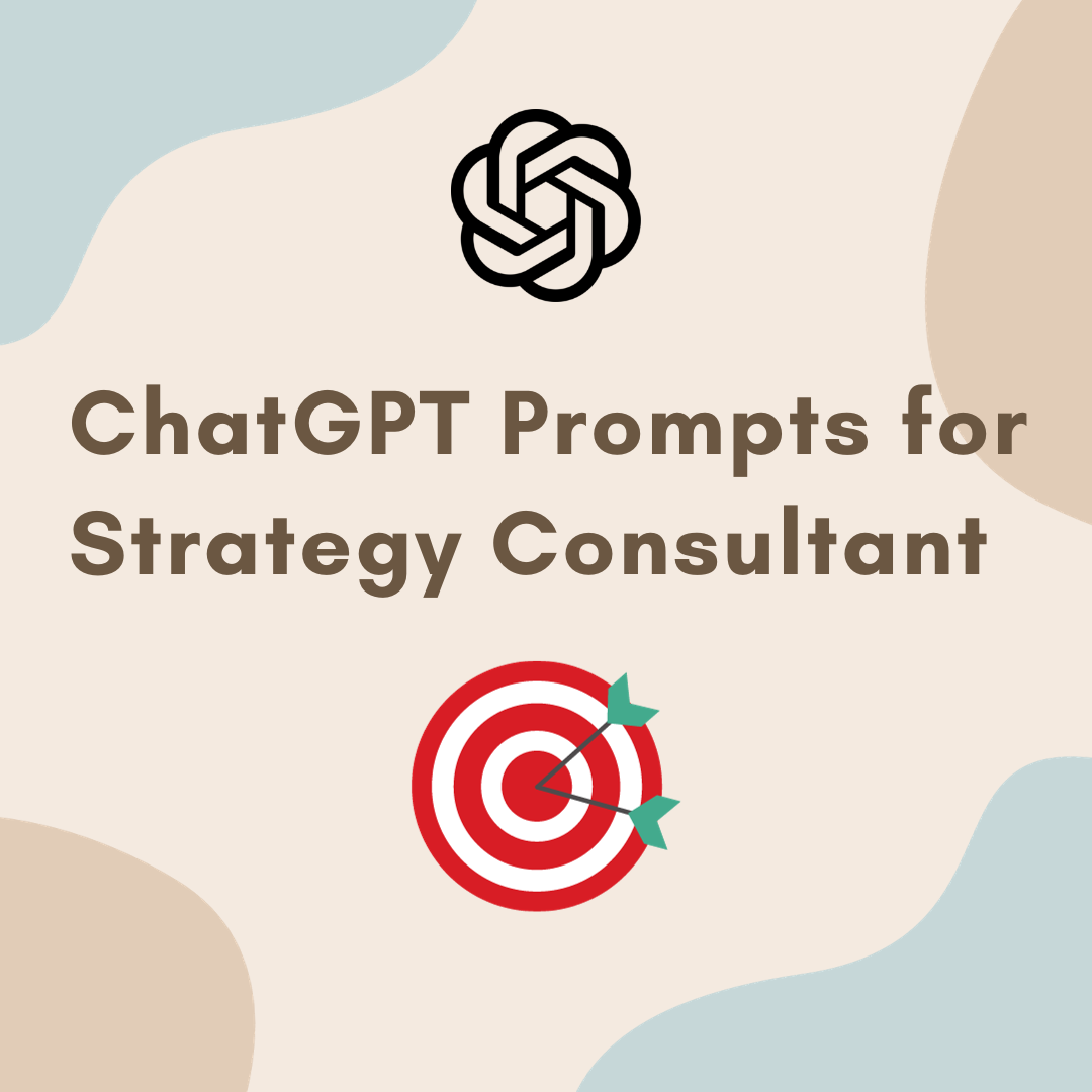 DeepSeek Prompts for Strategy Consultant