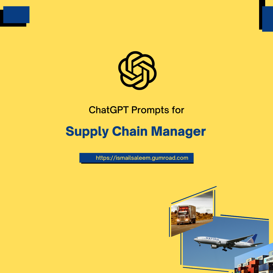 DeepSeek Prompts for Supply Chain Manager