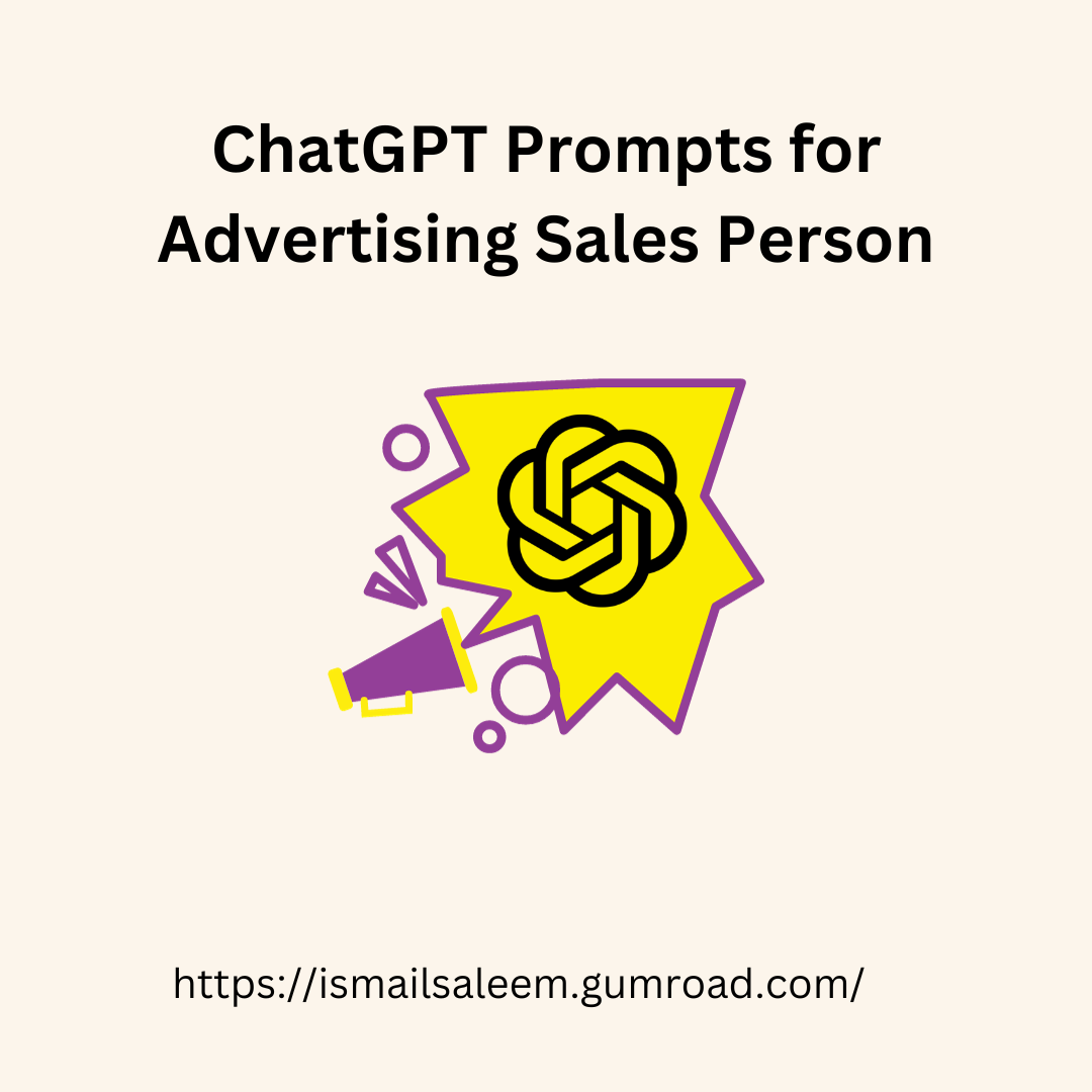 Perplexity Prompts for Advertising Sales Person
