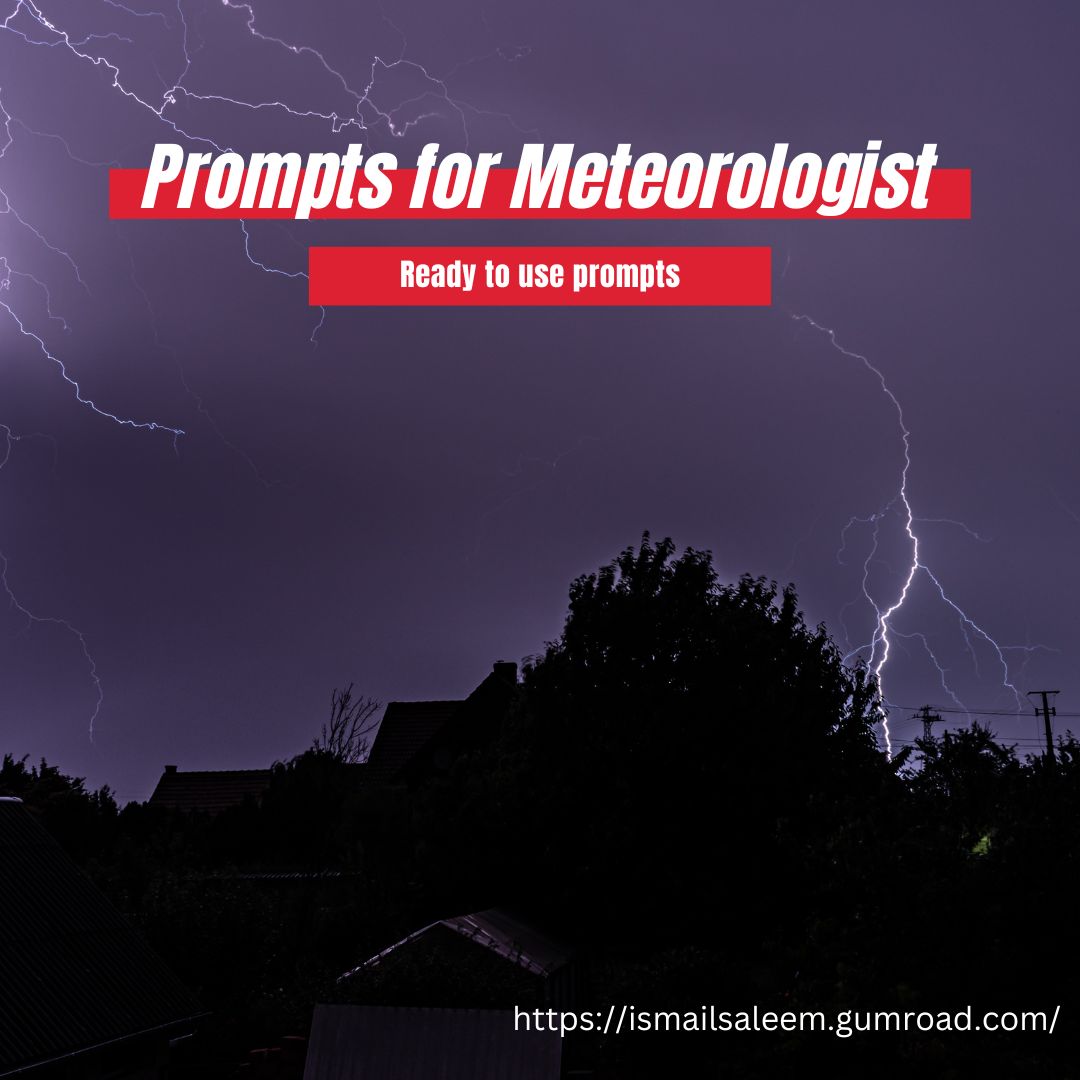 Microsoft Copilot Prompts for Meteorologist
