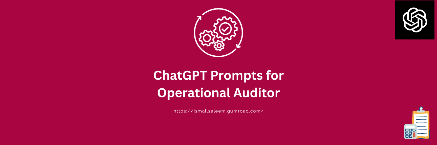 Google Gemini Prompts for Operational Auditor