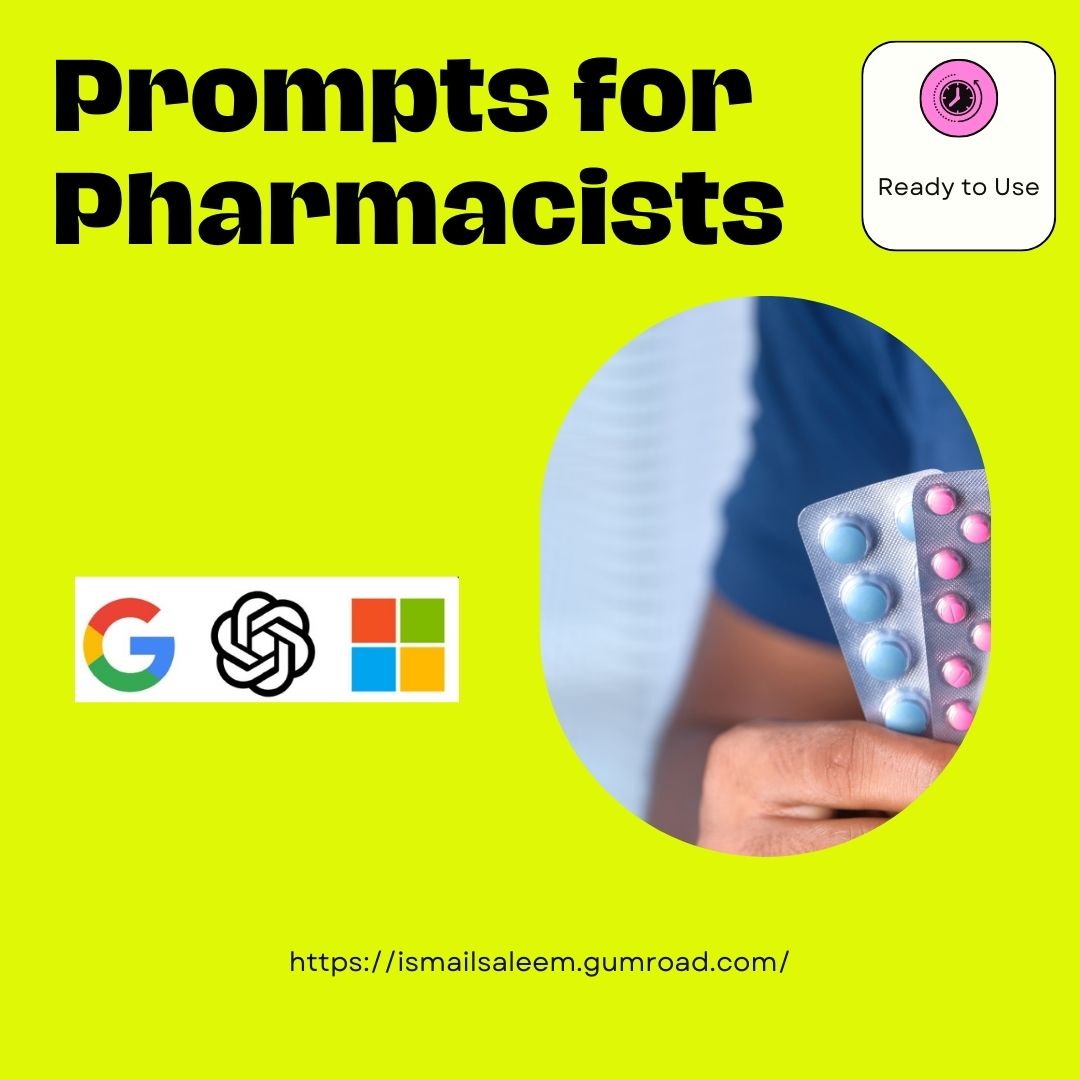 Perplexity Prompts for Pharmacists