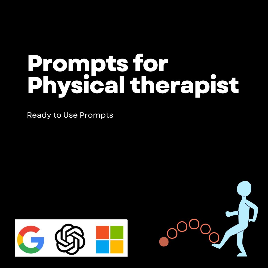 OpenAI ChatGPT Prompts for Physical Therapist